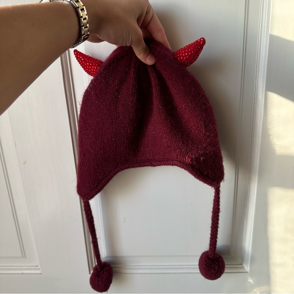 Kate Spade Devil Hat - Picture 2 of 3